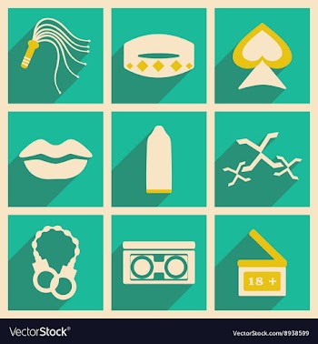 Flat with shadow concept and mobile application vector image