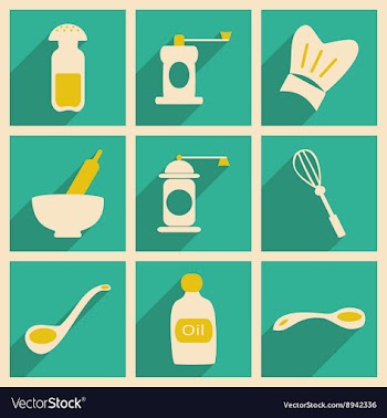 Flat with shadow concept and mobile application vector image
