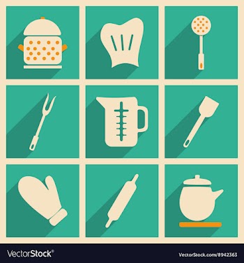 Flat with shadow concept and mobile application vector image