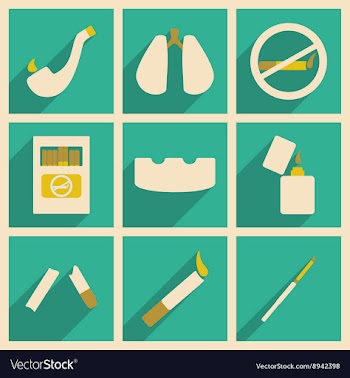 Flat with shadow concept and mobile application vector image