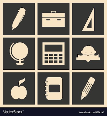 Flat with shadow concept and mobile application vector image