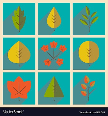 Flat with shadow concept and mobile application vector image
