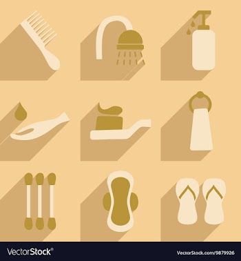 Flat with shadow concept and mobile application vector image