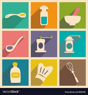 Flat with shadow concept and mobile application vector image