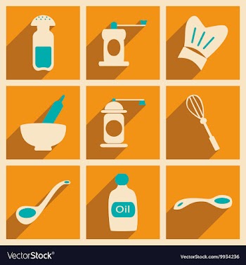 Flat with shadow concept and mobile application vector image