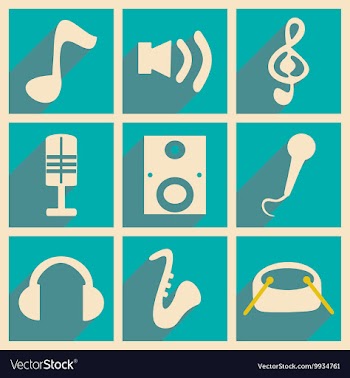 Flat with shadow concept and mobile application vector image