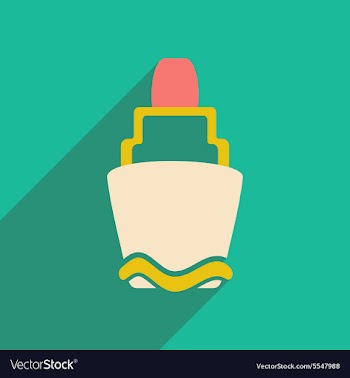 Flat with shadow icon and mobile applacation buoy vector image