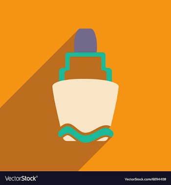 Flat with shadow icon and mobile applacation buoy vector image