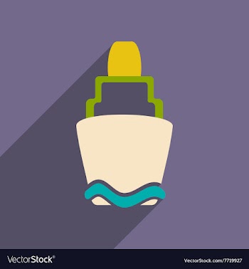 Flat with shadow icon and mobile applacation buoy vector image