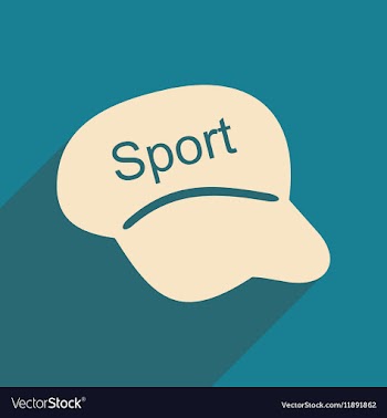 Flat with shadow icon and mobile applacation cap vector image