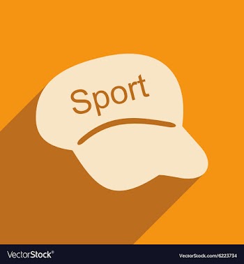 Flat with shadow icon and mobile applacation cap vector image