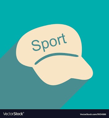 Flat with shadow icon and mobile applacation cap vector image
