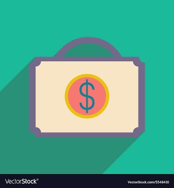 Flat with shadow icon and mobile applacation case vector image
