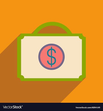 Flat with shadow icon and mobile applacation case vector image