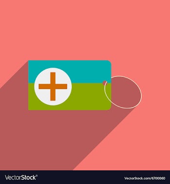 Flat with shadow icon and mobile applacation first vector image