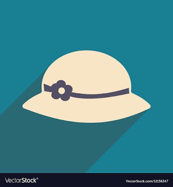 Flat with shadow icon and mobile applacation lady vector image