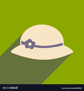 Flat with shadow icon and mobile applacation lady vector image