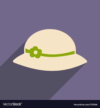 Flat with shadow icon and mobile applacation lady vector image