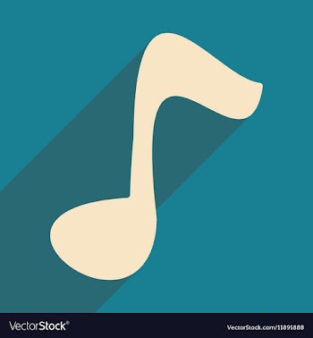 Flat with shadow icon and mobile applacation note vector image