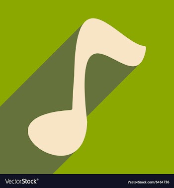 Flat with shadow icon and mobile applacation note vector image