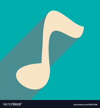 Flat with shadow icon and mobile applacation note vector image