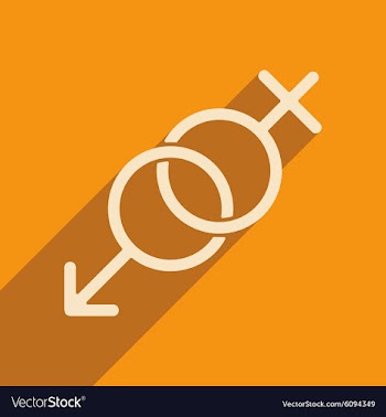 Flat with shadow icon and mobile applacation sex vector image
