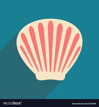 Flat with shadow icon and mobile applacation shell vector image