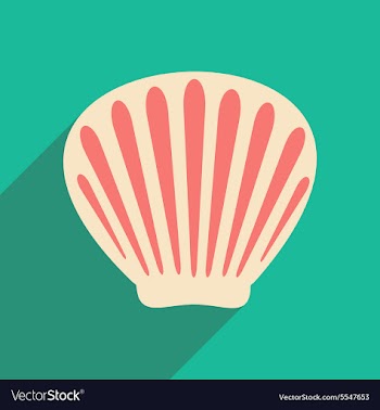 Flat with shadow icon and mobile applacation shell vector image