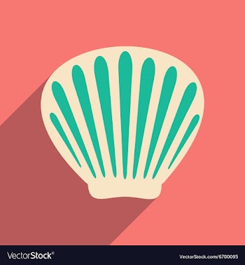 Flat with shadow icon and mobile applacation shell vector image