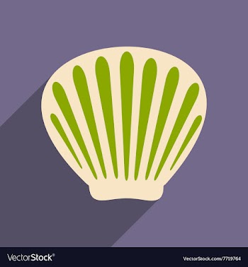 Flat with shadow icon and mobile applacation shell vector image