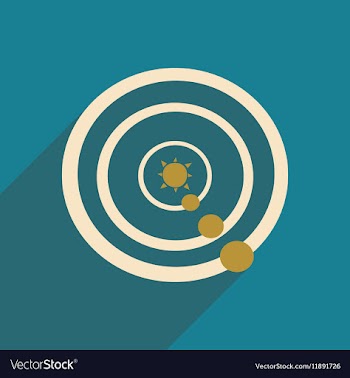 Flat with shadow icon and mobile applacation solar vector image