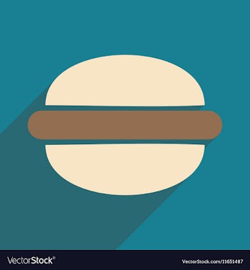 Flat with shadow icon and mobile applacation vector image