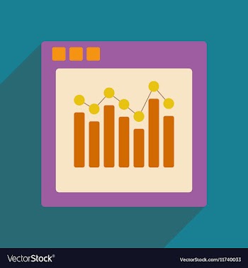 Flat with shadow icon and mobile applacation vector image