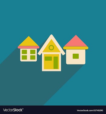 Flat with shadow icon and mobile applacation vector image