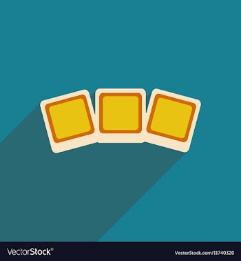 Flat with shadow icon and mobile applacation vector image