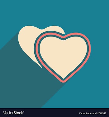 Flat with shadow icon and mobile applacation vector image
