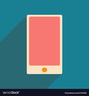 Flat with shadow icon and mobile applacation vector image
