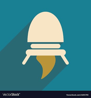Flat with shadow icon and mobile applacation vector image