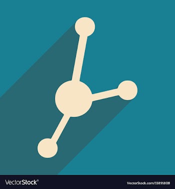 Flat with shadow icon and mobile applacation vector image
