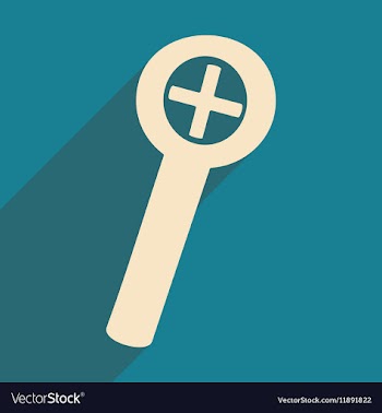 Flat with shadow icon and mobile applacation vector image