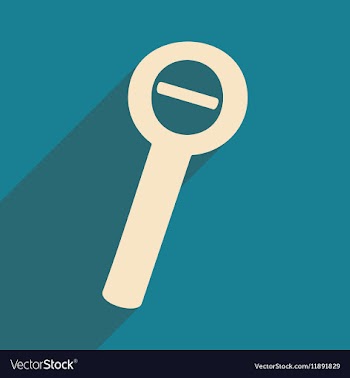 Flat with shadow icon and mobile applacation vector image