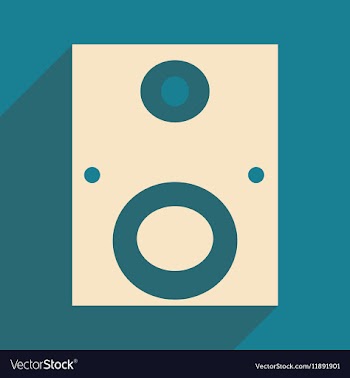 Flat with shadow icon and mobile applacation vector image