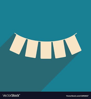 Flat with shadow icon and mobile applacation vector image
