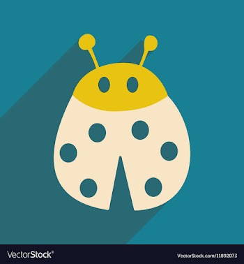 Flat with shadow icon and mobile applacation vector image