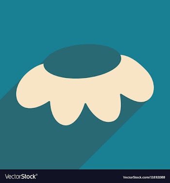 Flat with shadow icon and mobile applacation vector image