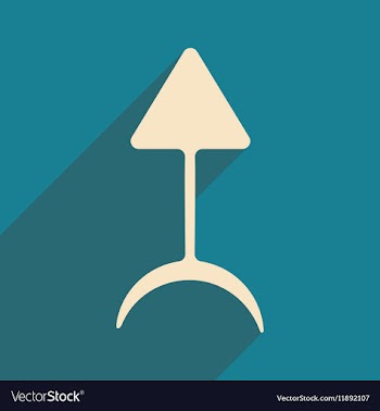 Flat with shadow icon and mobile applacation vector image