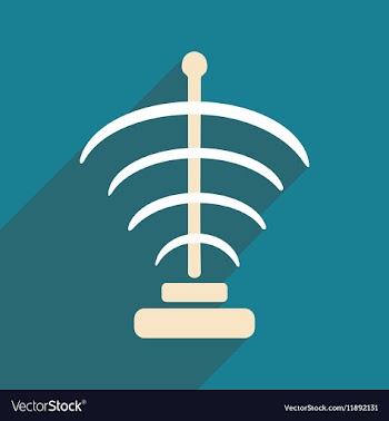 Flat with shadow icon and mobile applacation vector image