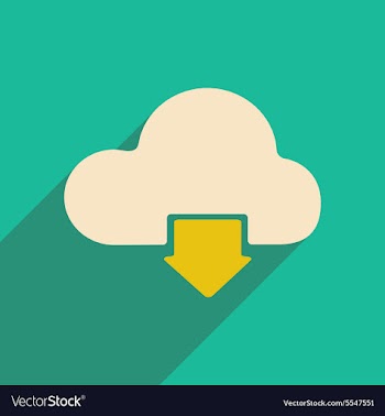 Flat with shadow icon and mobile applacation vector image