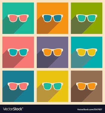Flat with shadow icon and mobile applacation vector image