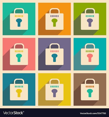Flat with shadow icon and mobile applacation vector image